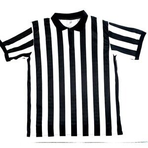 Crown Referee Quarter Zip Front Short Sleeve Collared Shirt - XXL